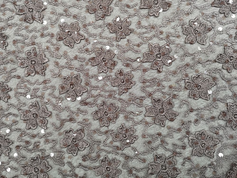 Sequin lace fabric outlet