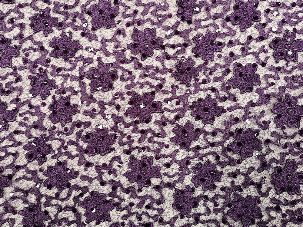 Purple lace outlet by the yard