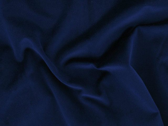 Royal blue shop fabric