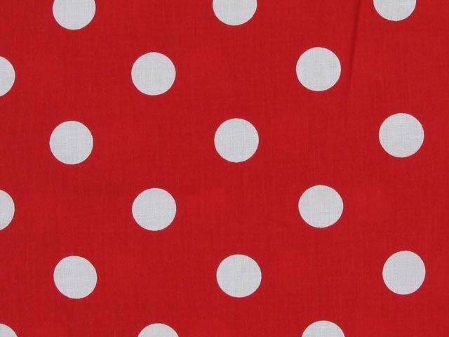 Polka dot fabric on sale
