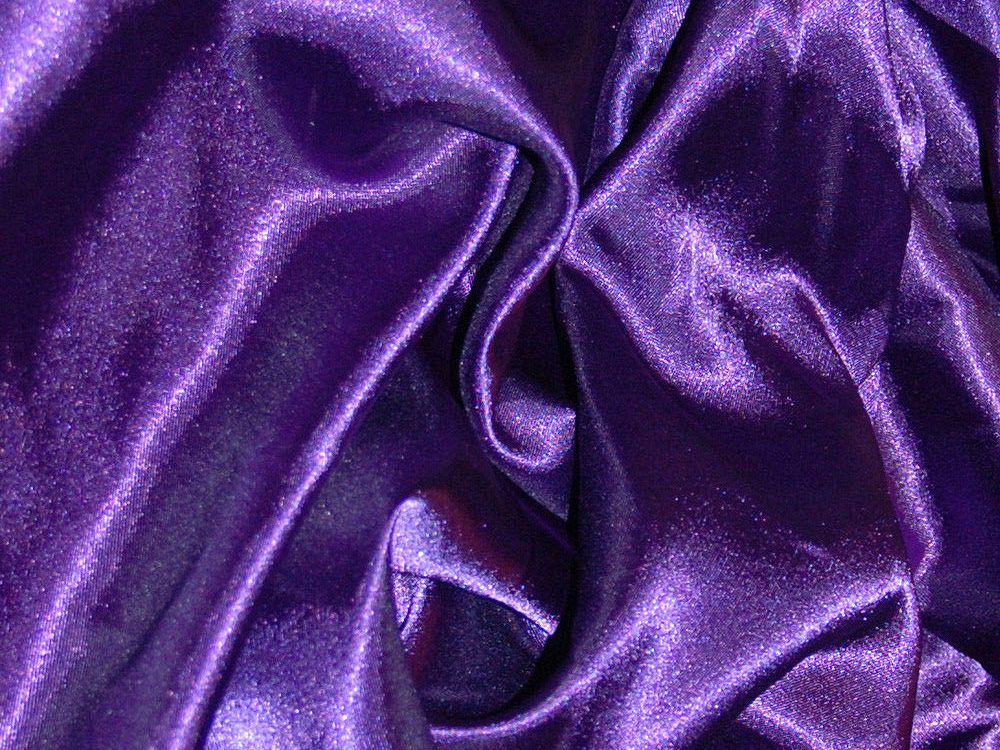 Silk Feel Polyester Satin Deep Purple 