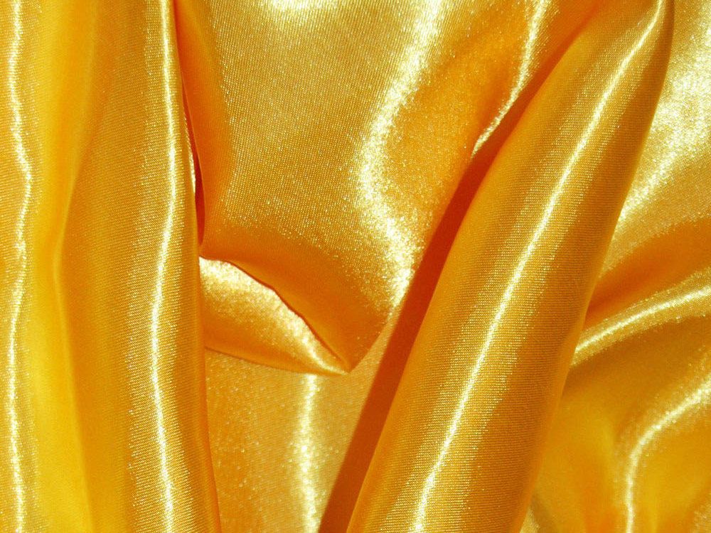 Long Silk Deshabille - Light Yellow