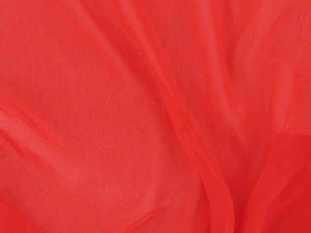 Silk Chiffon - Red