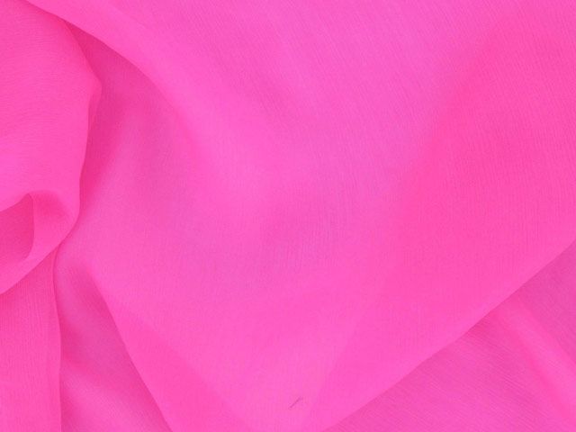 Silk Chiffon Bright Pink