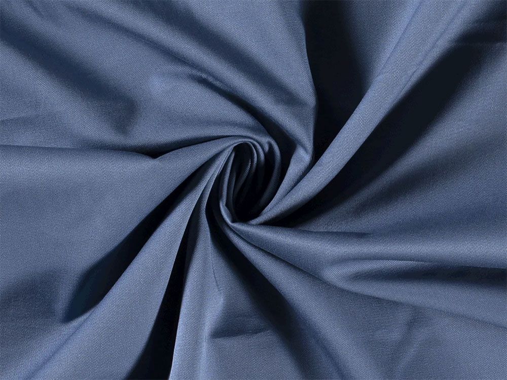 230GSM 21 Twill Cotton Spandex Fabric For Trousers Uniform Cloth Material  70D