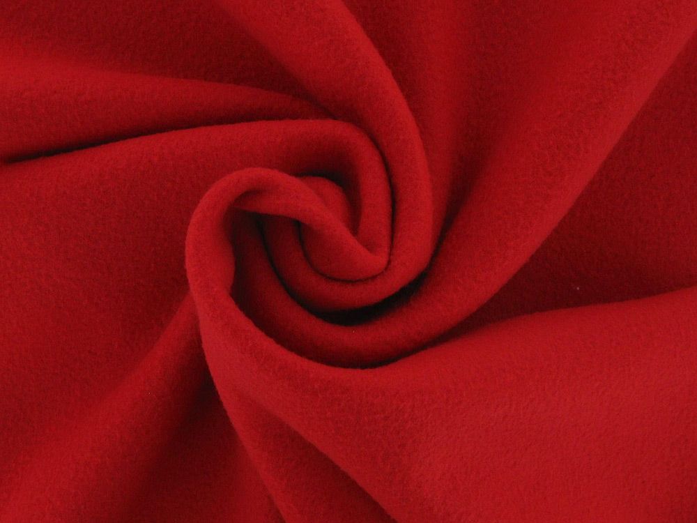 Red Polar Fleece Fabric