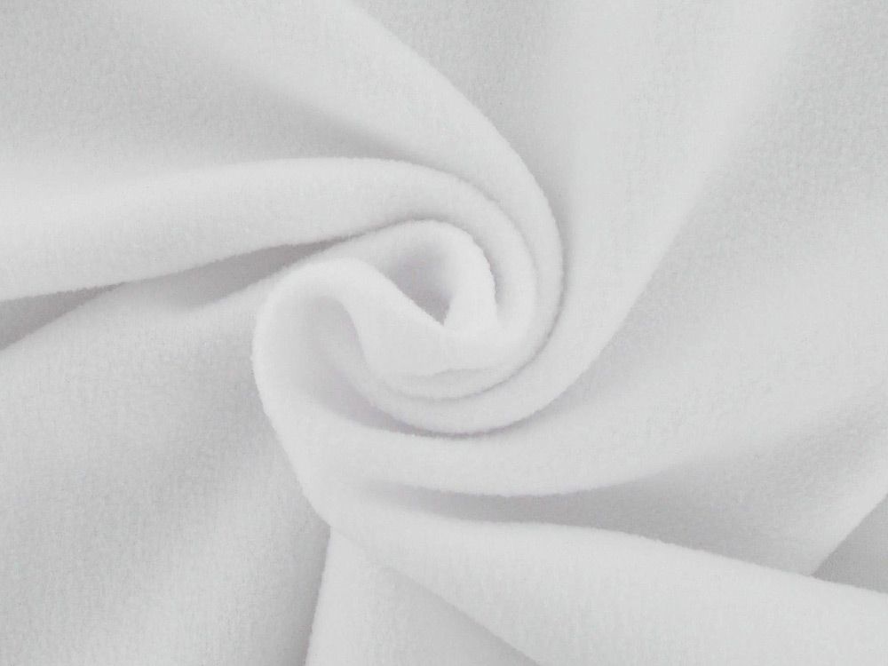 Polar Fleece Anti-Pil - White