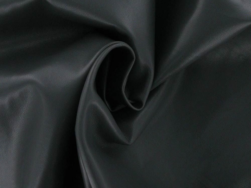 Black Rosette Faux Leather Vinyl 54 Wide Upholstery Fabric by the Yard –  Fabulessfabrics Inc