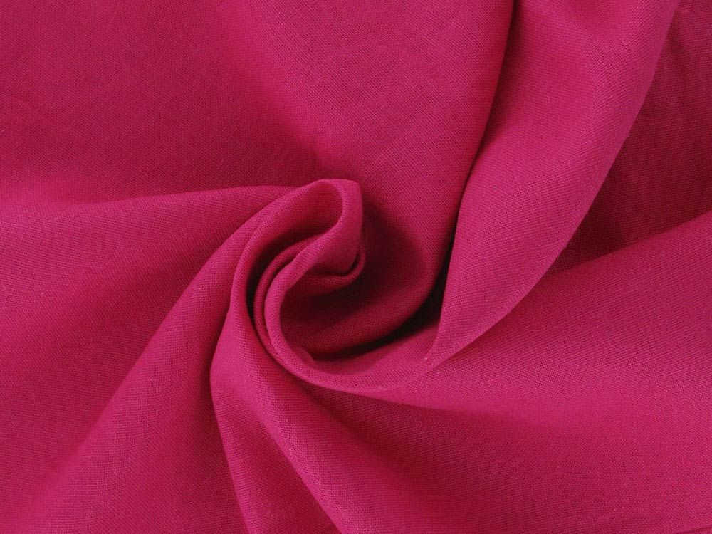 Riya Viscose Linen Blend, Fuchsia