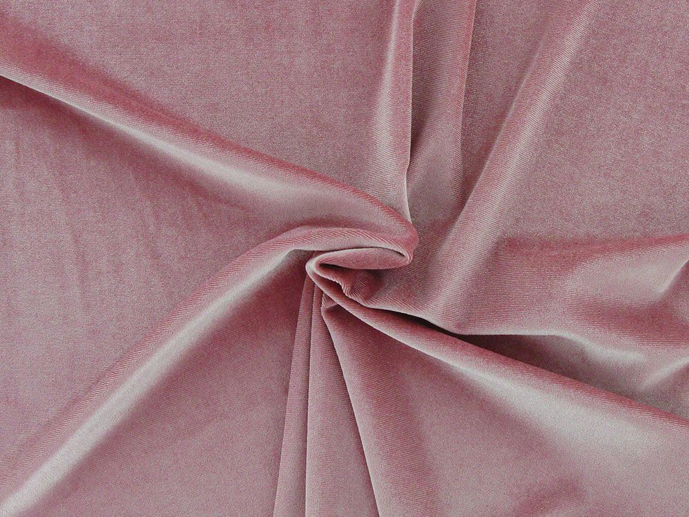 Stretch Velour, dusty pink