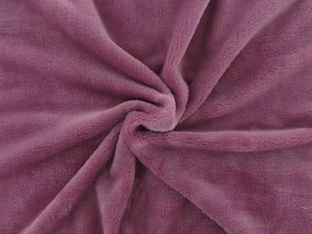 Ultra Soft Plain Cuddle Fleece, Dusky Pink