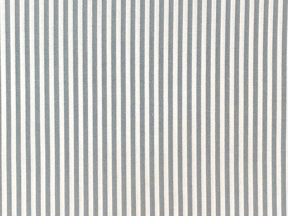 Craft Collection Cotton Print Candy Stripe Dark Grey