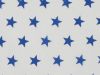 Stars Polycotton Print - Blue