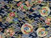 Isumi Japanese Foil Cotton Print, Flying Crane, Blue