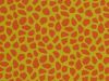 Electric Safari Giraffe Cotton Print, Orange