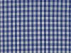 Woven Polycotton Gingham, 1/4 inch, Royal Blue