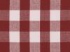 Woven Polycotton Gingham, 1 inch, Red