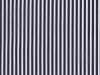 Candy Stripe Polycotton Print, Navy Blue