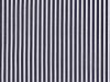 Candy Stripe Polycotton Print, Navy Blue