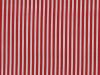 Candy Stripe Polycotton Print, Red