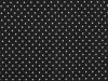 Pea Spot Polycotton Print, Black