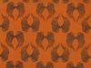 Angel Wings Polycotton Print, Orange