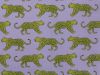Bright Safari Cheetah Polycotton Print, Lilac
