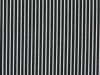 Candy Stripe Cotton Poplin, Black