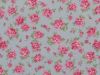 English Rose Meadow Cotton Poplin Print, Sky