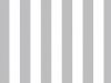 One Inch Stripe Cotton Poplin, Light Grey