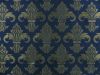 Fleur De Lis Jacquard, Blue
