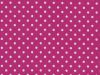 Mini Dots Cotton Poplin Print, Cerise