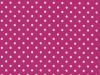 Mini Dots Cotton Poplin Print, Cerise