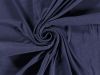 Recycled Cotton Blend Jersey, Royal Blue Melange