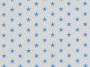 Small Stars Polycotton Print, Light Blue