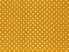 Craft Collection Cotton Print, Small Spot, Mustard