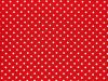 Craft Collection Cotton Print, Small Spot, Red