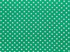 Craft Collection Cotton Print, Small Spot, Emerald