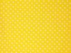 Craft Collection Cotton Print, Small Spot, Yellow
