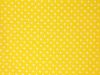 Craft Collection Cotton Print, Small Spot, Yellow