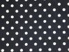Craft Collection Cotton Print, Pea Spot, Navy