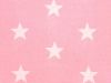 Craft Collection Cotton Print, Large Star, Candy Pink