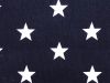 Craft Collection Cotton Print, Large Star, Navy