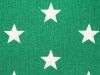 Craft Collection Cotton Print, Large Star, Emerald