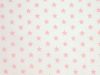 Craft Collection Cotton Print, Small Coloured Star, Candy Pink