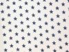 Craft Collection Cotton Print, Small Coloured Star, Navy