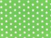 Craft Collection Cotton Print, Small White Star, Apple