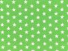 Craft Collection Cotton Print, Small White Star, Apple