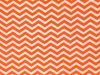 Craft Collection Cotton Print, Chevron, Orange
