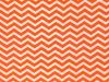 Craft Collection Cotton Print, Chevron, Orange